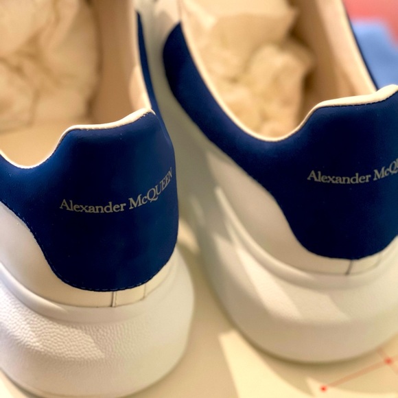 Alexander McQueen Oversized 'Worker Blue' Size 41+